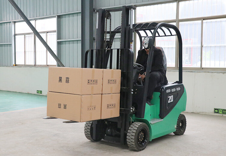 电动叉车施工案例