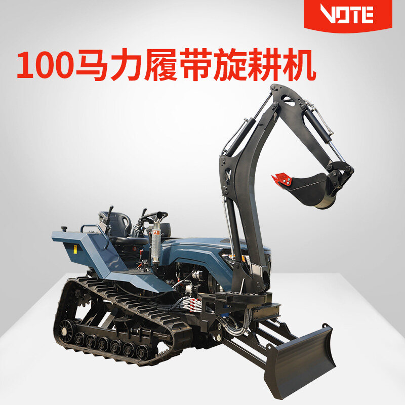 100马力履带旋耕机